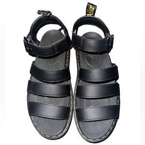BLAIRE HYDRO LEATHER STRAP SANDALS
